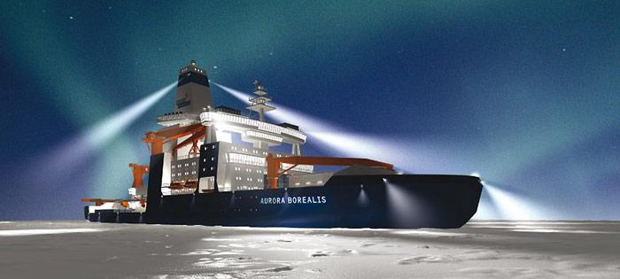 PolarNEWS_20110503_Aurora_Borealis_in_der_Nacht